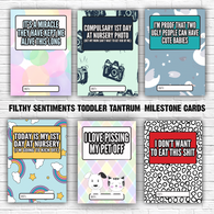 Toddler Tantrum Milestone Cards